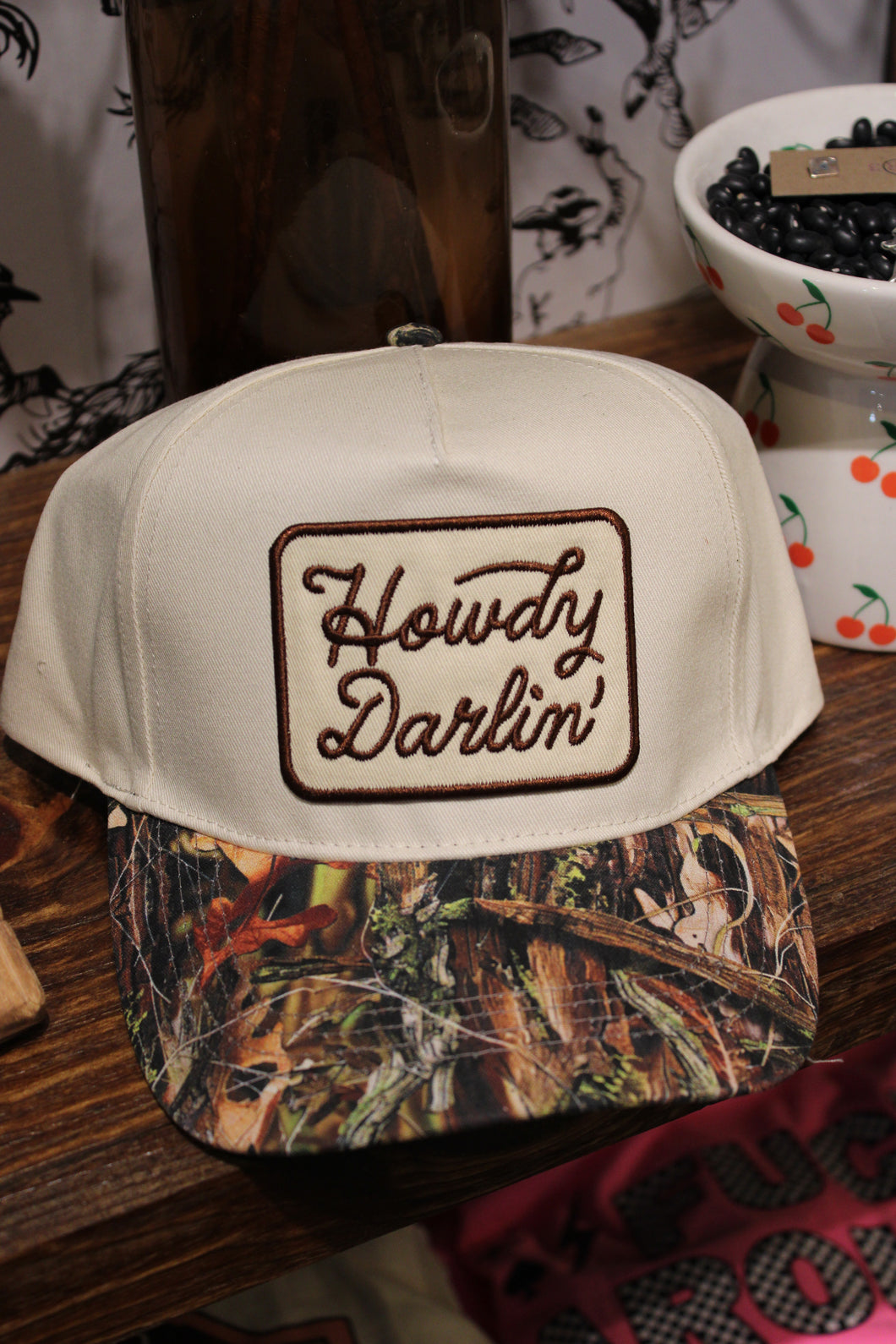 Howdy Camo Trucker Hat