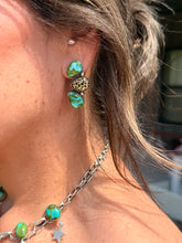 Load image into Gallery viewer, Sonoran Mountain + Leopard Studs
