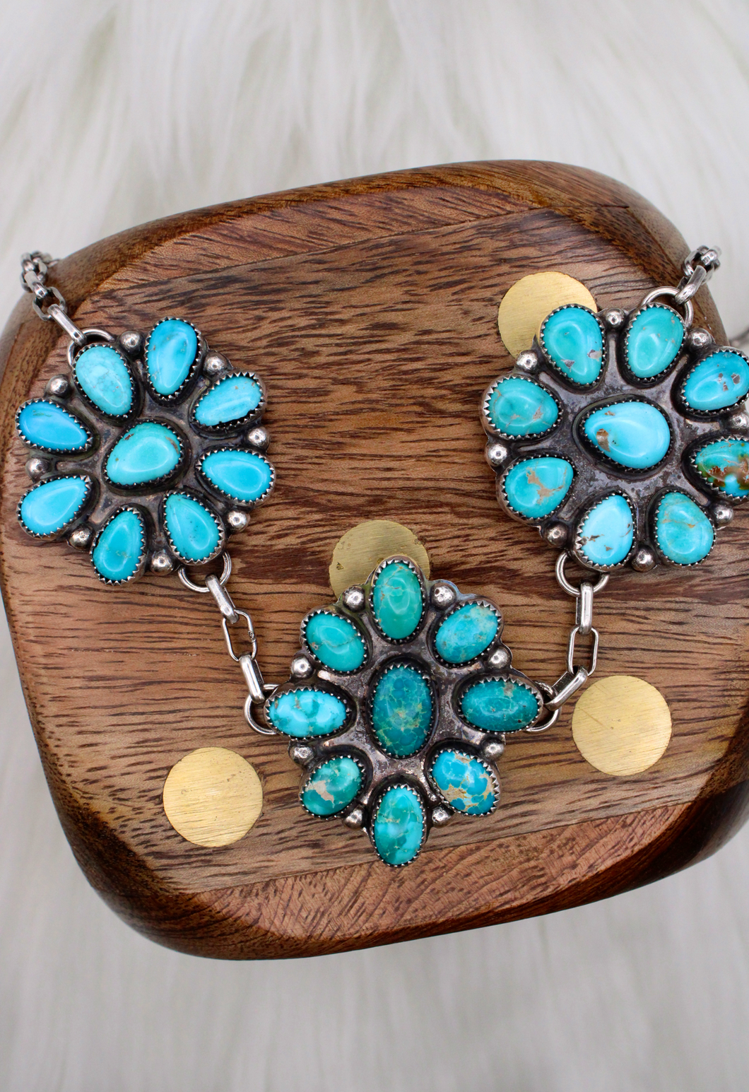 Mixed Turquoise Choker