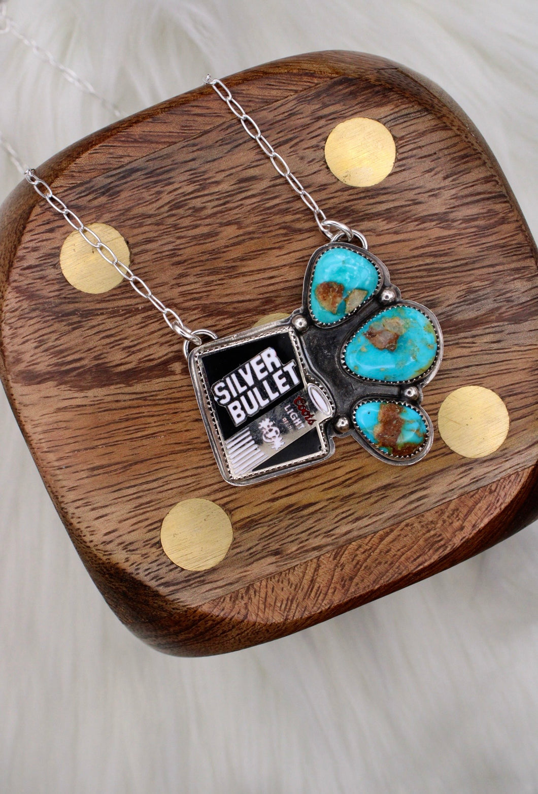 Silver Bullet Necklace