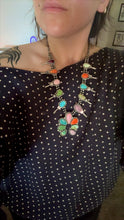 Load image into Gallery viewer, Rock Candy Squash Blossom Necklace
