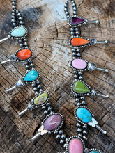 Load image into Gallery viewer, Rock Candy Squash Blossom Necklace

