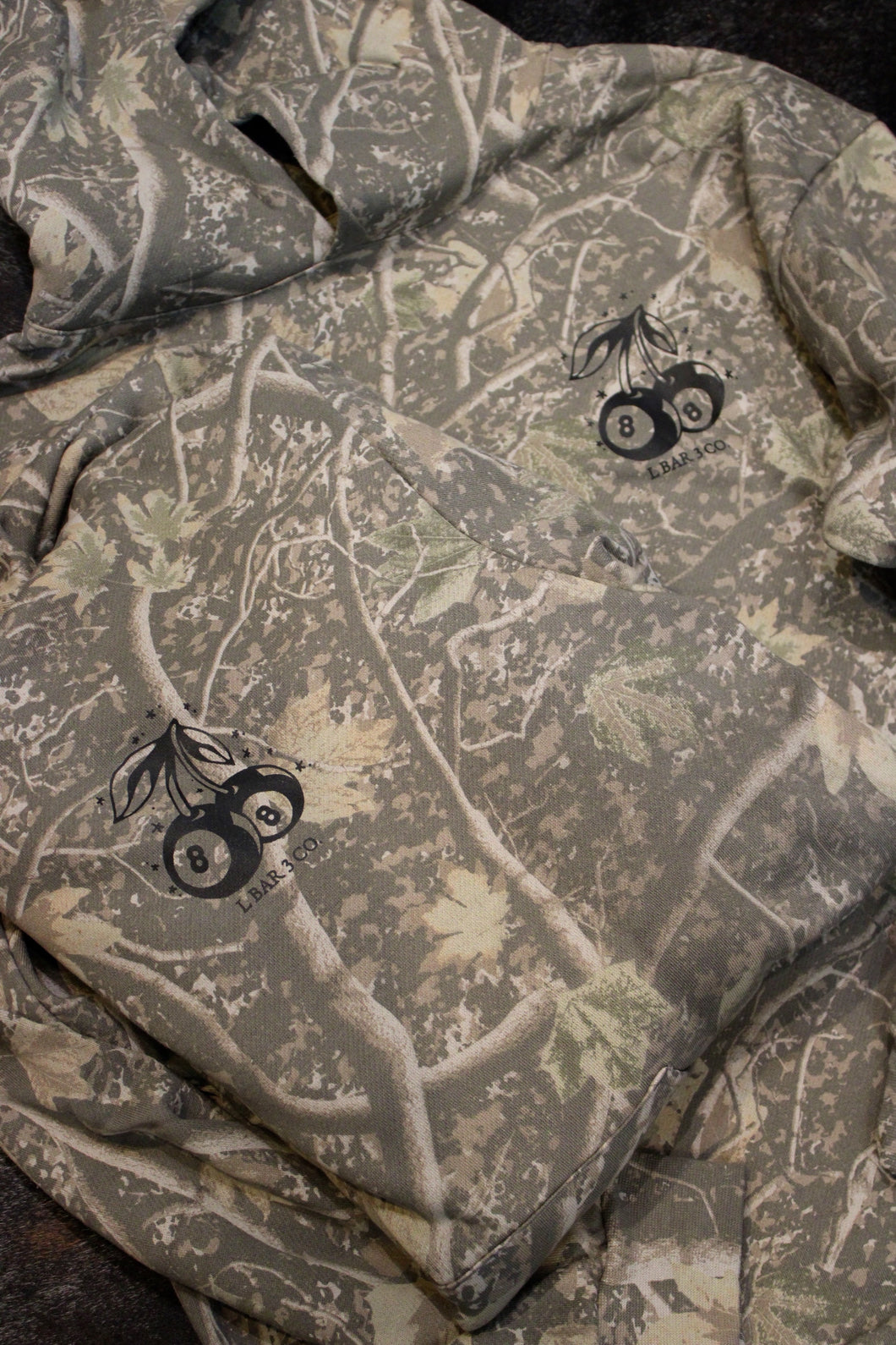 Camo Cherry Hoodie