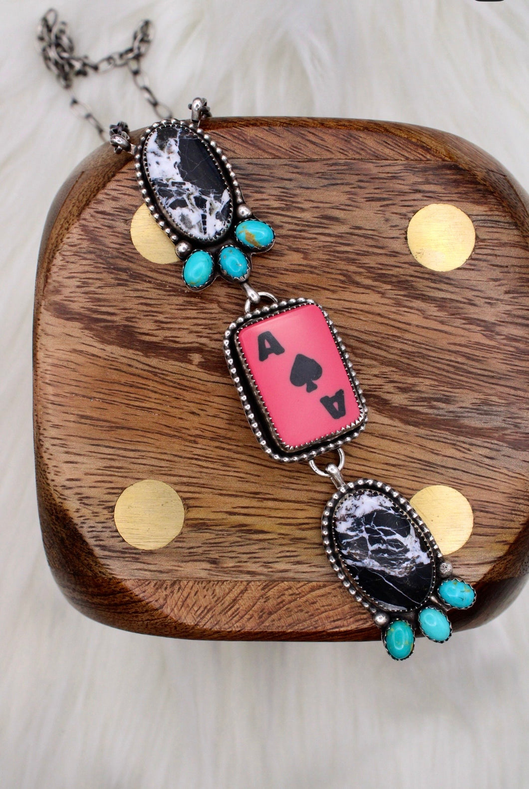 Pink Ace Lariat