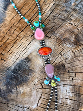 Load image into Gallery viewer, Colorful Pearl Lariat
