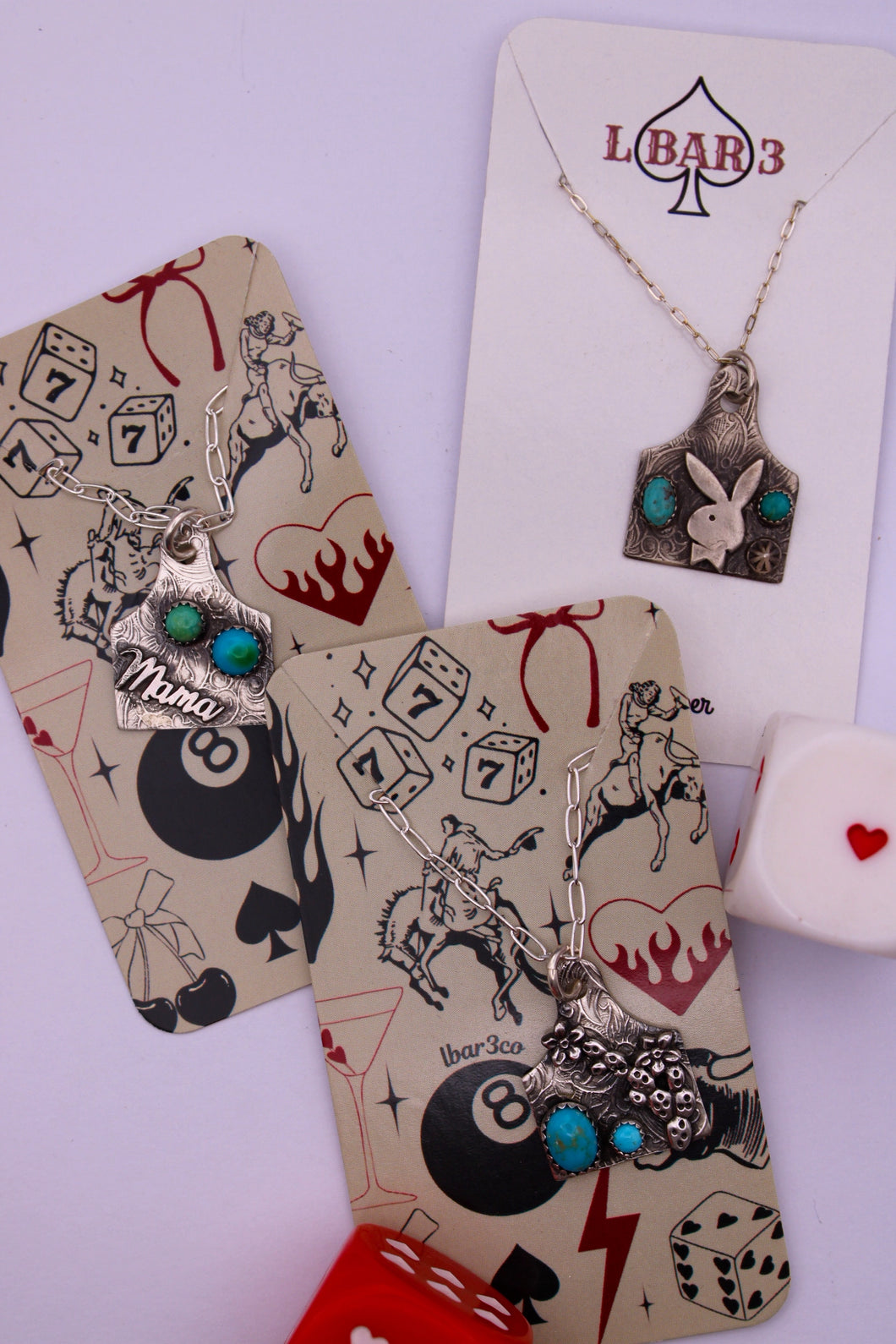 Ear Tag Necklaces