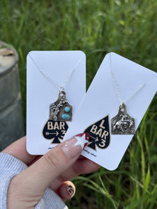 Ear Tag Necklace