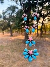 Load image into Gallery viewer, Sierra Bella + Pink Conch Star Statement Necklace

