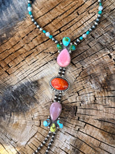 Load image into Gallery viewer, Colorful Pearl Lariat
