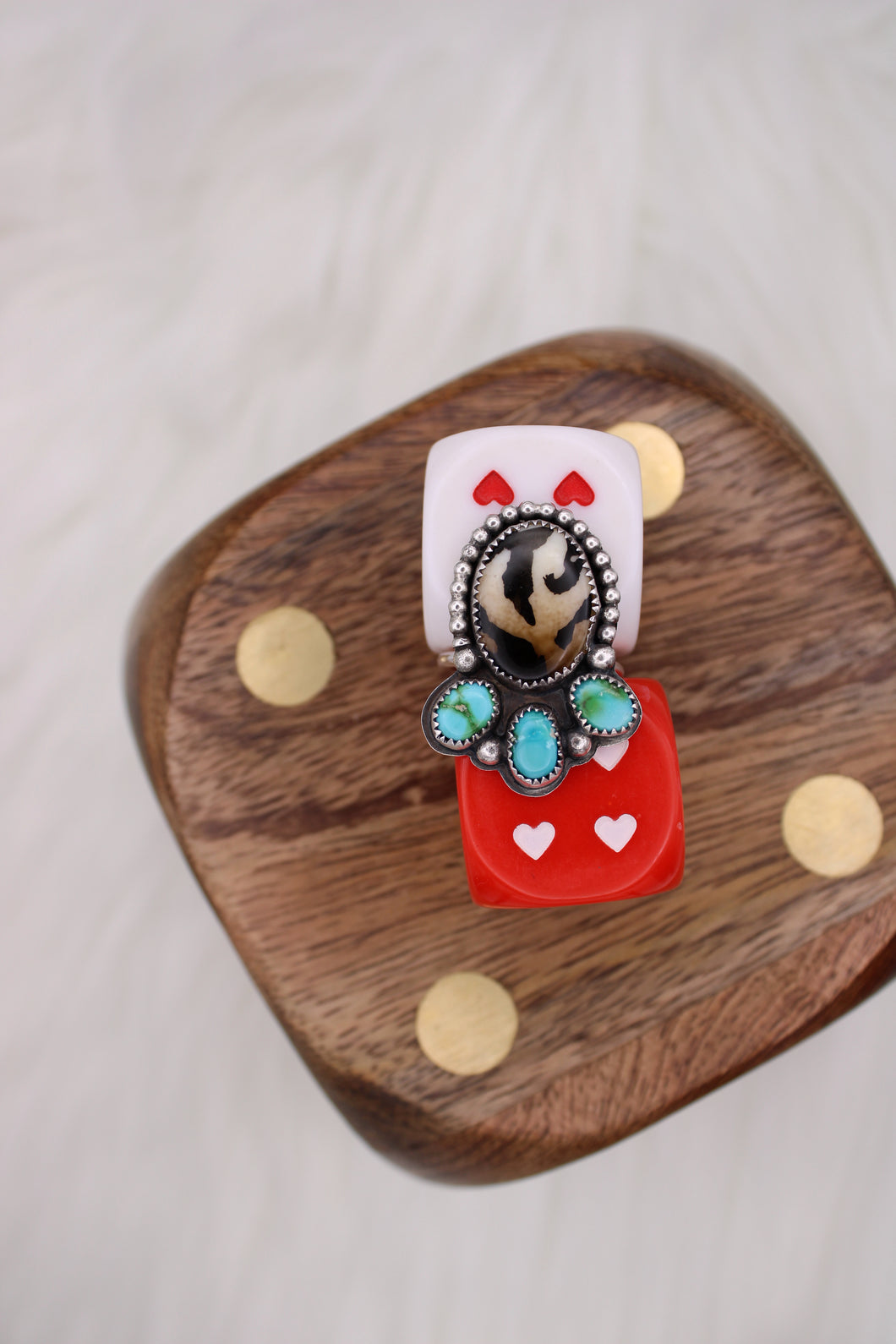 Animal Print Ring (size 10 or smaller)
