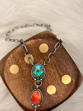 Load image into Gallery viewer, Mixed Stone Lariat Necklace
