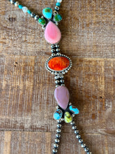 Load image into Gallery viewer, Colorful Pearl Lariat
