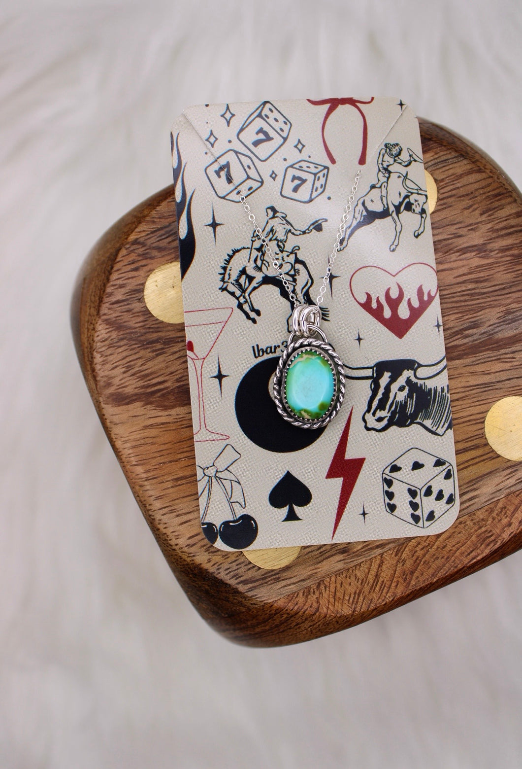 Simple Sonoran Mountain Necklace