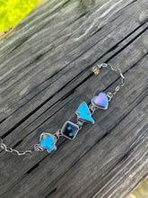 Load image into Gallery viewer, 4 Stone Charm Bracelet- Aurora Opal
