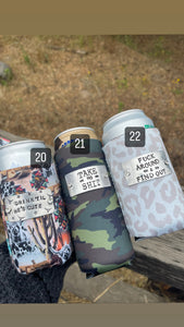 Stamped Koozies