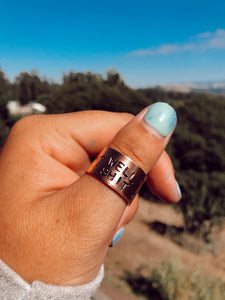 Custom Copper Ring
